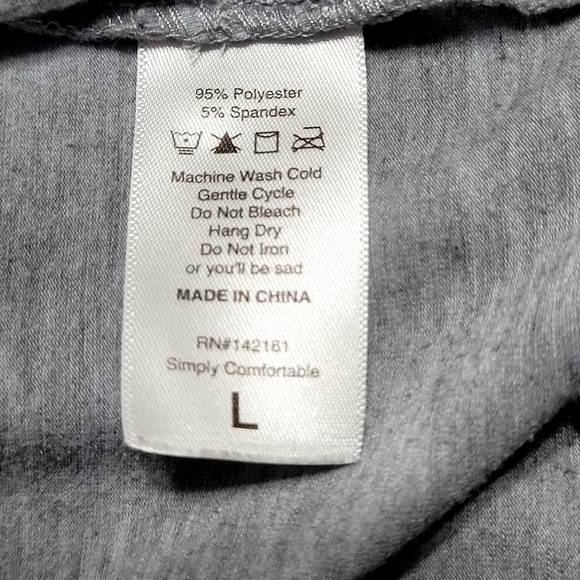 Lularoe Longsleeve Christmas Stocking, Womens Size Large - Picture 7 of 10